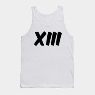 BLACK XIII LOGO Tank Top